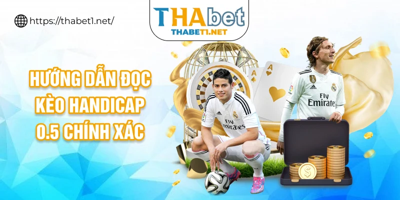Hướng dẫn đọc kèo handicap 0.5 chính xác